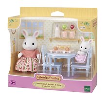 Игровой набор «Стол для завтрака Снежных кроликов - мамы и малыша», Sylvanian Families