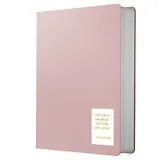 Записная книжка А6+ 136л кл. "NUANCES. Персик" 7БЦ, иск.кожа, нашивка, скругл.углы, ляссе