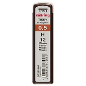 Грифели 0,5мм 12шт "Rotring Tikky" Н, Rotring