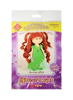 ПФ-1204 Набор для создания кукол из фетра Лесная Фея (Феечки) (Кукла Перловка) (hand made) (выс. ок.17см) (упаковка)