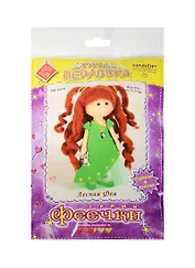 ПФ-1204 Набор для создания кукол из фетра Лесная Фея (Феечки) (Кукла Перловка) (hand made) (выс. ок.17см) (упаковка)