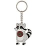 Брелок My lucky charm Енот с печеньками (металл) (12-7150-Z1801)