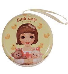 Монетница на молнии Little Lady (металл) (12-21695-S2)