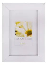 Фоторамка пластик 10*15 "Karelia White" белая