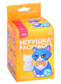 Набор для творчества Lori. 3D Art. Игрушка-раскраска «Кошечка»
