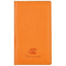 Алфавитная книга Lezar А6+, 60 листов, оранжевая