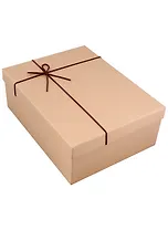 Коробка подарочная "Крафт" 23*30*11 картон