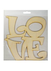 Слово LOVE 2 (2150403) (17х17,8см) (игрушка из дерева) (упаковка)