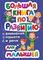 Большая книга по развитию внимания, памяти и речи для малышей