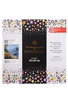 Набор для творчества. Алмазная мозаика "Лето в Норвегии" (30*30 см)