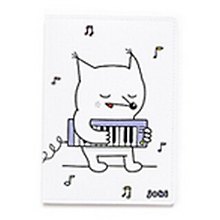 Обложка на паспорт из ПВХ Melodic fox