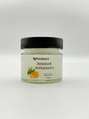 Свеча ароматическая Зимний мандарин (100мл) (100-ЗМ)