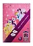 Картон цветной 08цв 16л А4 "My little pony" мелов., Proff - 1