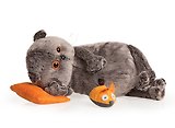 Игрушка мягкая Budi Basa, Басик с подушкой и мышкой 18см
