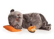 Игрушка мягкая Budi Basa, Басик с подушкой и мышкой 18см