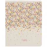 Тетрадь в клетку Academy Style, "Softli (цветочная)", 48 листов, в ассортименте