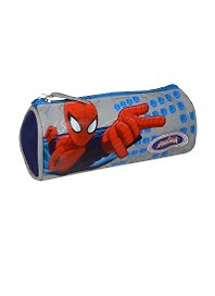 Пенал-косметичка "Spider-man" 9*21*5см, синий, Disney