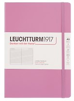 Книга для записей A5 125л лин. "Medium" тв.обложка, цвет пыльная роза, Leuchtturm1917