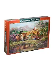 Пазлы 3000 C-300365 Сумерки у пруда (92х68см) (коробка) (Castorland)