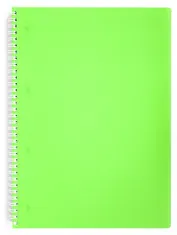 Тетрадь в клетку Hatber, Diamond Neon, А4, 80 листов, зеленая