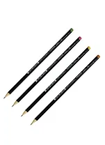 Карандаш inФОРМАТ, Dark, чернографитный HB с ластиком