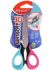 Ножницы детские «Sensoft» Maped, 130 мм