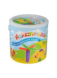 Конструктор в банке Bebelot Кружочки (BEB0710-016) (3+)