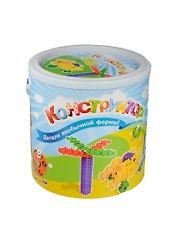 Конструктор в банке Bebelot Кружочки (BEB0710-016) (3+)