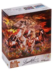 Пазл Найди 16 лошадей (Limited Edition) Step puzzle 1000 эл.,68*48см.. 79802