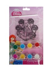 Витраж MultArt Disney Принцессы (182294) (краски+кисть) (набор д/творч.) (2 в ассорт.) (упаковка) (в кор. 4х48шт)