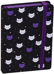 Ежедневник недатированный "СОФТ-ТАЧ. Ночные коты"