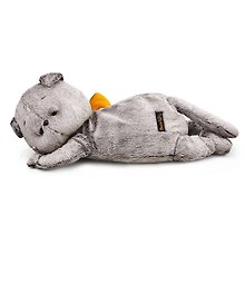 Мягкая игрушка Басик сонный с карманом на молнии (пижамница) (Kl50-001)