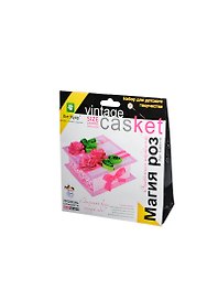 Набор Винтажная шкатулочка Магия роз (ВШ8318) (100/100/30)
