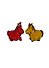 Коврик пластик Кот Антрекот (30 х 40 см) (728409) - 0