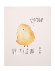 Открытка одинарная "Have a nice day"