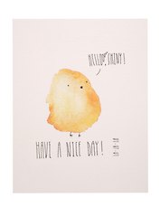 Открытка одинарная "Have a nice day"