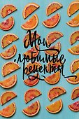Книга для записи кул.рецептов А5 96л "Мои любимые рецепты. Апельсиновые дольки" 7БЦ, ассорти. Эксмо - 0