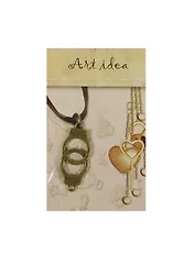 Кулон Наручники (QA-5030) (3,5см) (1шт.) (упаковка)