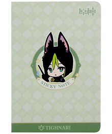 Блоки для записей 04шт "Chibi Expression Tighnari" диспенсер-книжка