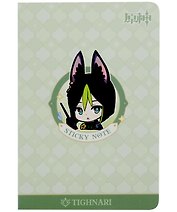Блоки для записей 04шт "Chibi Expression Tighnari" диспенсер-книжка