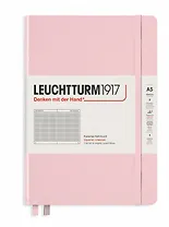 Книга для записей A5 125л кл. "Classic" тв.обл., пудровый, Leuchtturm1917