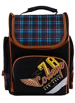 Ранец школьный "College" 38*34*21, жестк.спинка, влагонепрониц.полиэстер, вентил.эргоном.спинка, уплотн.лямки, светоотраж.элементы, карман-органайзер