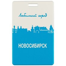 Чехол для карточек Любимый город Новосибирск