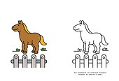 Раскраски по образцам (4-5 лет) - 1