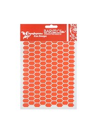 Трафарет пластик многоразовый Черепица (АН3816900) (Ф-002) (15х20см)