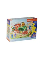 Пазл Castorland 30 MIDI Зеленый локомотив
