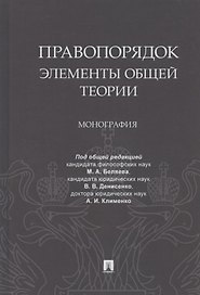 Правопорядок. Элементы общей теории. Монография