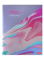 Тетрадь в клетку Hatber, "Эбру. Воздушные облака", 96 листов, в ассортименте