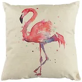 Подушка Фламинго (43х43) (текстиль)