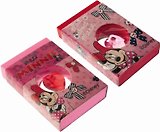 Ластик "Miss Minnie" розовый, со стразом, Disney